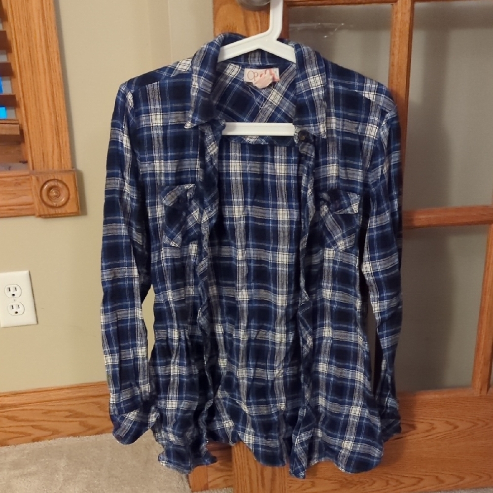 OP Multicolor Accent Plaid Shirt